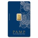 1 gram Gold Bar - PAMP Suisse Lady Fortuna Veriscan® (In Assay) 1 gram Gold Bar - PAMP Suisse Lady Fortuna Veriscan® (In Assay)